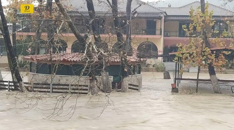 أمطار غزيرة في إبيروس وثيساليا وفي ثسبروتيا ، نهرا كالاماس وأشيرون على وشك إغراق المحاصيل "فيديو"