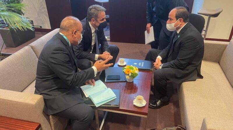 لقاء ميتسوتاكيس مع الرئيس المصري وتعزيز التعاون الثنائي في مجال الطاقة