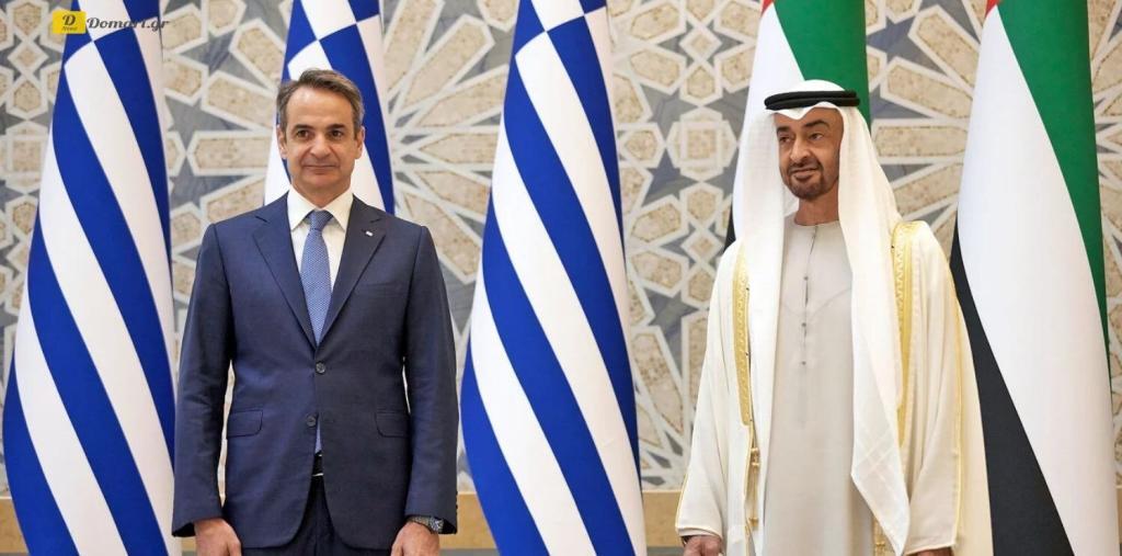 رئيس الوزراء اليوناني يبدأ زيارة إلى الإمارات