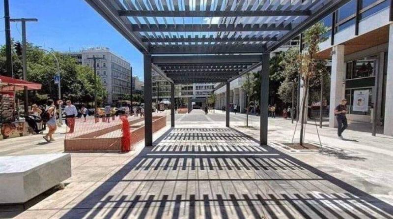 صور من تجديد ميدان سينتاجما السفلي