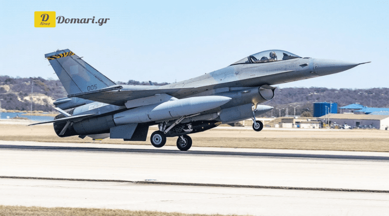 سلاح الجو اليوناني يستقبل أول طائرة مقاتلة من طراز Viper F-16 - صور