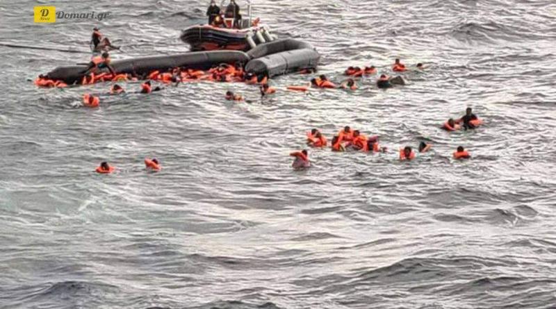 مقتل 34 شخصًا على الأقل بعد غرق قارب مهاجرين بالقرب من طرطوس