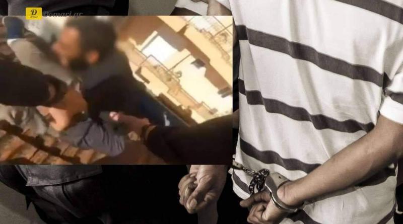 بالفيديو.. اعتقال لص في أومونيا - كان يقفز من سقف إلى آخر