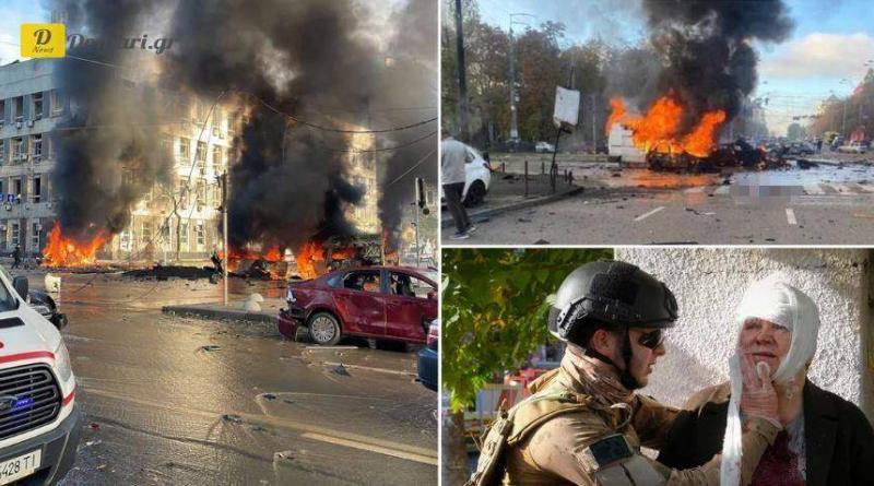 ضربات روسية في عموم المدن الأوكرانية وكييف تطالب الغرب برد قاس