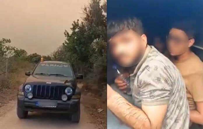 ألباني “يعتقل” مهاجرين في اليونان ويتهمهم بالتسبب في حرائق الغابات (فيديو)