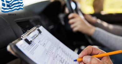 Lessons to learn to drive in Greece and obtain a license on YouTube