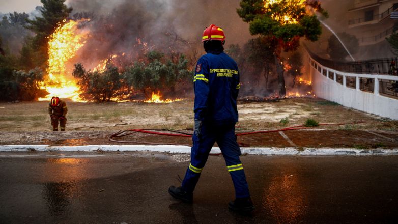 اليونان اندلاع 42 حريقا في الغابات الزراعية خلال ال 24 ساعة الماضية