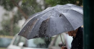 موجة طقس غير مستقرة تضرب اليونان غدا.. أمطار وعواصف متفرقة