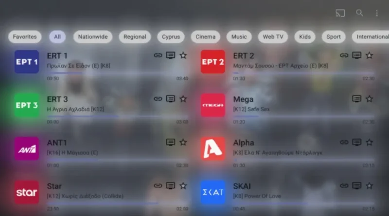 Free Greek TV App Watch Greek Channels Anywhere in Europe and USA with Optional IPTV and VPN